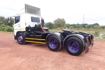 HINO MECA ปี 47 เครื่อง 320 แรง แอร์เย็น พาวเวอร์ รถสวยพร้อมใช้งาน ขาย890,000บาท ศุภากร 081-4252943 ,089-5367218