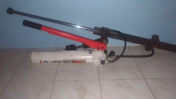 ชุดไฮดรอลิคมือโยก+กระบอก