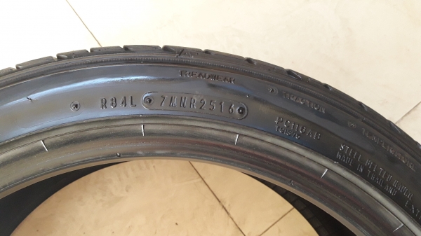 ยาง205/45/17 ปี16 DUNLOP LM704 4 เส้น