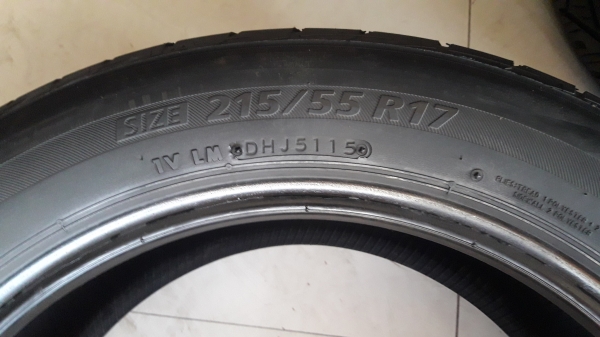 ยาง215/55/17 ปี15 BRIDGESTONE ECOPIA EP200 4 เส้น ยาง215/55/17 ปี15 BRIDGESTONE ECOPIA EP200 4 เส้น