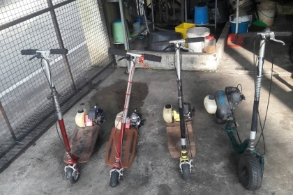 สกุ๊ตเตอร์ โกเป็ด เก่าญี่ปุ่น มีเล็กใหญ่ เล็ก 9500 ใหญ่ 11500