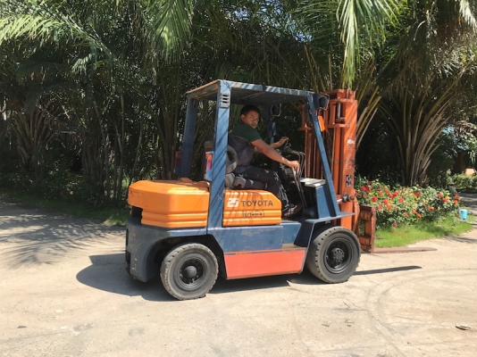 ขายFORKLIFT TOTOTA รุ่น5FG25(2.5ตัน)(งาหมุนแท้) สวยเดิมจากญี่ปุ่น ยังไม่เคยใช้ในไทย 145,000เท่านั้น!!