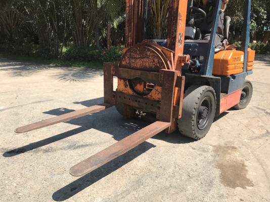 ขายFORKLIFT TOTOTA รุ่น5FG25(2.5ตัน)(งาหมุนแท้) สวยเดิมจากญี่ปุ่น ยังไม่เคยใช้ในไทย 145,000เท่านั้น!!