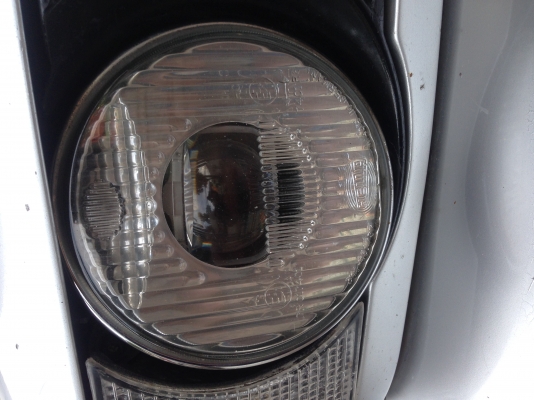 BMW e34 รับแปลงไฟหน้ารถe34ที่ไม่สว่างเป็นled แท้ติดรถ