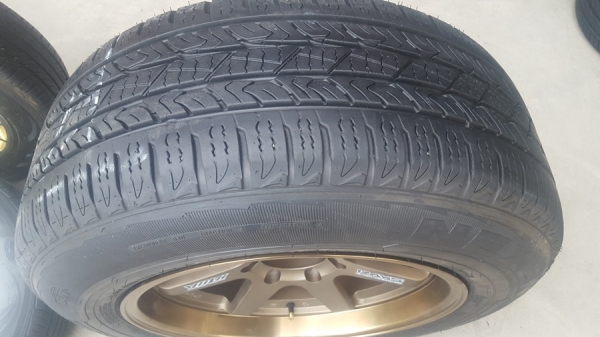 ขายล้อใหม่ TE37 ขอบ18 พร้อมยาง\% ปี17  4 ล้อ