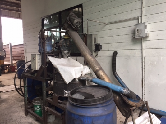 เครื่องบดเม็ดพลาสติก เส้นผ่าศูนย์กลาง 10 นิ้ว Grinder x2 mini pulverizer