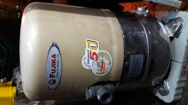 ขาย !! ปั้มน้ำถังอัตโนมัติ.FUJIKA.ขนาด250w.ถังเลต.พร้อมใช้งาน