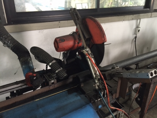 เครื่องผลิตไส้กรองน้ำดื่ม Activated Carbon Block อัตโนมัติ พร้อมเครื่องตัดอัตโนมัติ