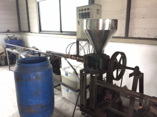 เครื่องผลิตไส้กรองน้ำดื่ม Activated Carbon Block อัตโนมัติ พร้อมเครื่องตัดอัตโนมัติ