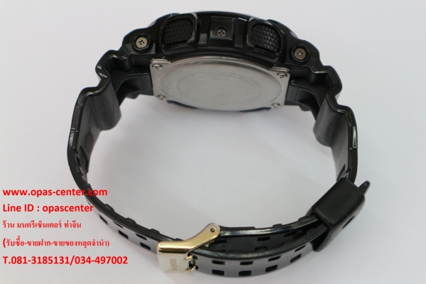 นาฬิกา CASIO G-shock รุ่น GA-110GB-1ADR ดำทอง ของแท้ สภาพดี ส่งฟรี นาฬิกา CASIO G-shock รุ่น GA-110GB-1ADR ดำทอง ของแท้ สภาพดี ส่งฟรี