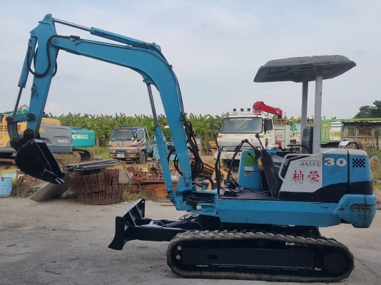 รถแบคโฮ MITSUBISHI MM30 รถเก่านอกนำเข้า เครื่องดี ปั๊มแรง คอนโทลสั้น ปั๊มนิ้ว มีไลน์หัวกระแทก มีระบบเต่า-กระต่าย สภาพดี พร้อมใช้งาน มีเอกสารใบอินวอยซ์ มี VDO การทำงานให้ชม