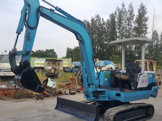 รถแบคโฮ MITSUBISHI MM30 รถเก่านอกนำเข้า เครื่องดี ปั๊มแรง คอนโทลสั้น ปั๊มนิ้ว มีไลน์หัวกระแทก มีระบบเต่า-กระต่าย สภาพดี พร้อมใช้งาน มีเอกสารใบอินวอยซ์ มี VDO การทำงานให้ชม