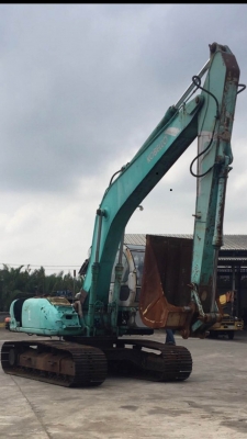 ขายรถแบคโค KOBELCO SK220-5 ซุบเปอร์  ราคา.480,000 เอกสารสัญญาซื้อขาย ไฟฟ้ามี ช่วงล้างเต็ม 100 กำลังเครื่อง ปั้มดี แรง เอวแน้น โซ้สะภาพ 95\% สนใจรถช่วงล้างเต็มๆแบบนี้ รีบโทรหา ต่อ.บางนา ด่วน ที่.081-3531946 ID LINE รถอยู่ จ.ปทุม กทม