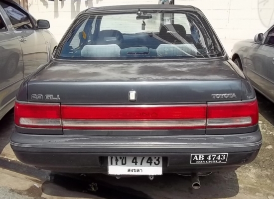 ขายปี91 TOYOTA COLONA 2.0 GLiหน้ายิ้ม เครื่อง 3S หัวฉีด ขาย39,000บาท ขายปี91 TOYOTA COLONA 2.0 GLiหน้ายิ้ม เครื่อง 3S หัวฉีด ขาย39,000บาท