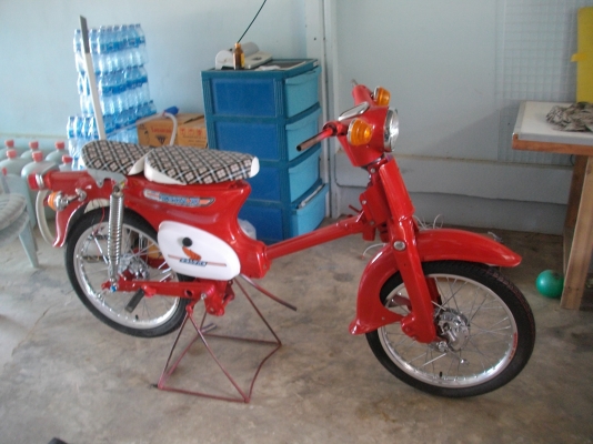 C70 ยืนคันเข็นได้ ประกอบใหม่ ขาดอะไหล่นิดหน่อย