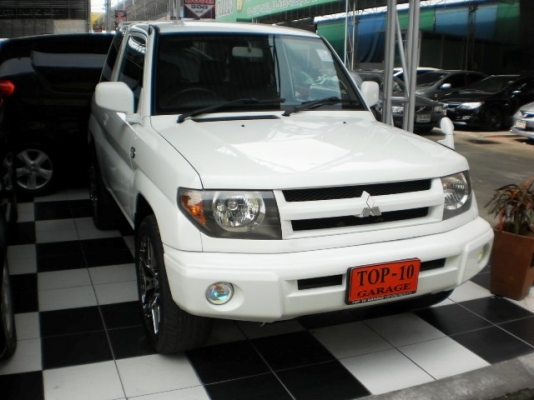 MITSUBISHI PAJERO TURBO 4x4 ตัวนอก สีขาว