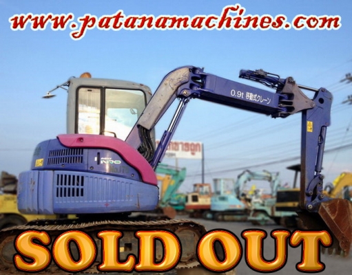 รถขุด PC58UU-3 พร้อมแอร์ โทร.0927826142,034886118 www.patanamachines.com