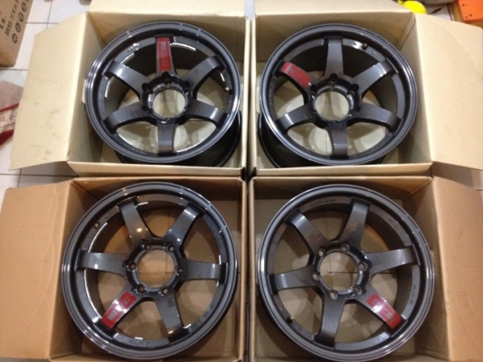 ขายแม็กซ์มือ2 TE37 SL ขอบ17 6รู กว้าง 9 ราคา 11900 บาท