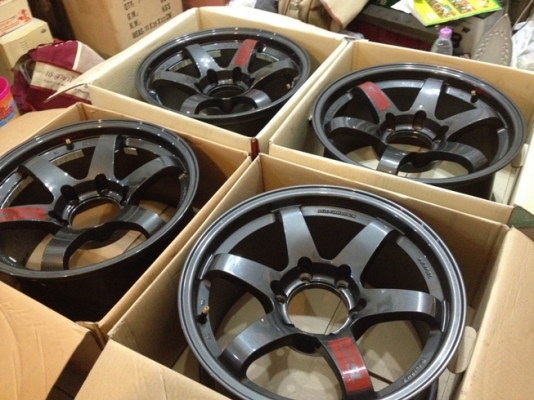 ขายแม็กซ์มือ2 TE37 SL ขอบ17 6รู กว้าง 9 ราคา 11900 บาท