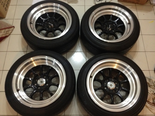 ขายแม็กซ์มือ2 XXR 226ขอบ15 กว้าง8ออฟ20 4/100+ยาง ราคา11,900 บาท