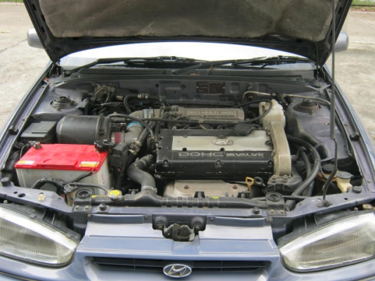 HYUNDAI, ELANTRA 1.8 GLS ปี 1995 เดิมๆบางๆมือเดียวออกห้าง75000รถ