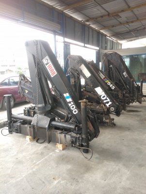 ขายเครนพับ ทั้งใหม่ และ มือสอง และอุปกรณ์ นำเข้าจาก ยุโรป