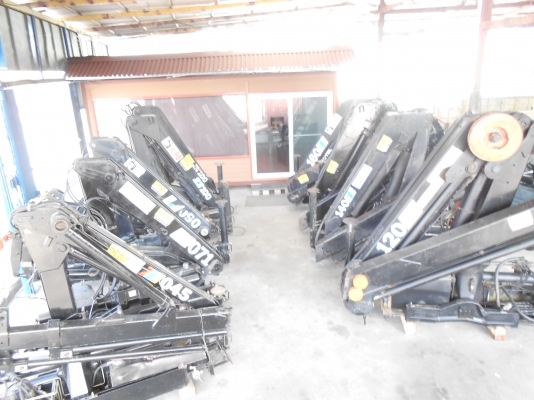 ขายเครนพับ ทั้งใหม่ และ มือสอง และอุปกรณ์ นำเข้าจาก ยุโรป