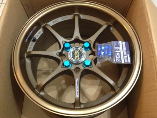 ขายล้อใหม่ Ce28 เหมือนแท้ ขอบ15 4/100 แถมจุ๊บ+ น็อต Rays**
