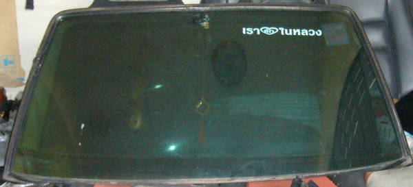 กระจกหน้า-หลังพร้อมยางขอบ เปอร์โย 505