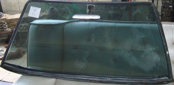 กระจกหน้า-หลังพร้อมยางขอบ เปอร์โย 505