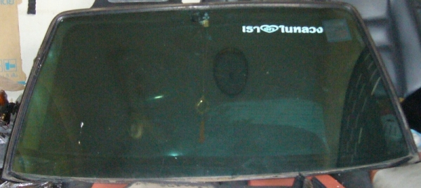 กระจกหน้า-หลังพร้อมยางขอบ เปอร์โย 505