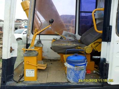 รายละเอียด Komatsu PC120-3 เก็บแล้ว,สภาพทั่วไป,ทำงานอยู่หน้างาน