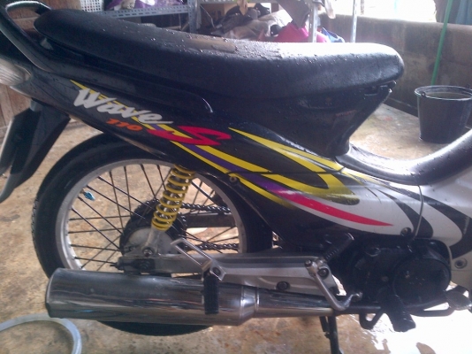 ขาย!เวฟ110 ปี44 รถเครื่องเดิม เครื่องดี พร้อมใช้ ทะเบียน+เอกสารโอน ภาษีไม่หมด