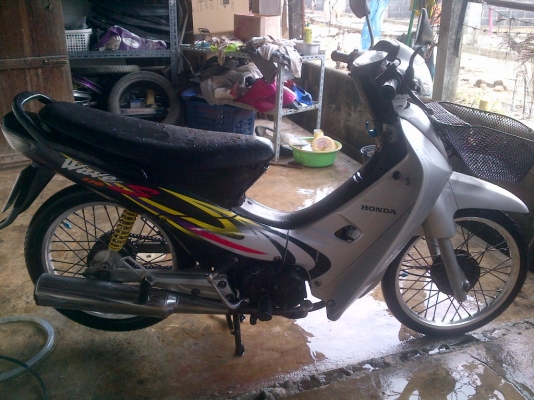 ขาย!เวฟ110 ปี44 รถเครื่องเดิม เครื่องดี พร้อมใช้ ทะเบียน+เอกสารโอน ภาษีไม่หมด