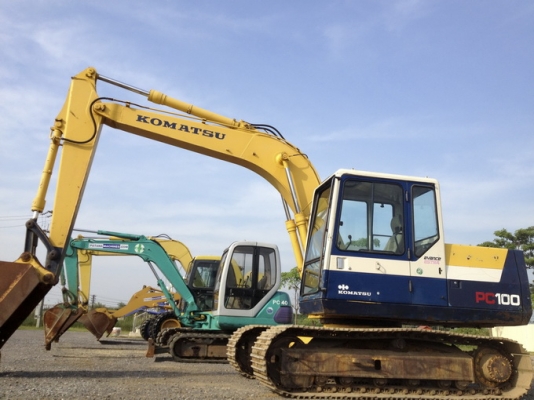 รถขุด PC100-5 เบาะ sport พร้อมแอร์ โทร.0927826142,034886118 www.patanamachine.com