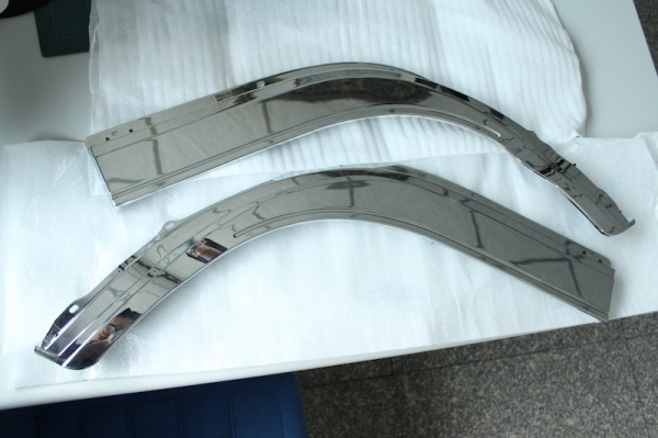 ขอบ ประตูโครเมี่ยม Isuzu NPR NKR แท้