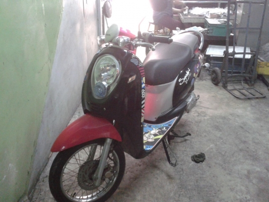 ขาย Scoopy iปี 54 26,000 สี ดำ ชมพู ราคาต่อรองได้