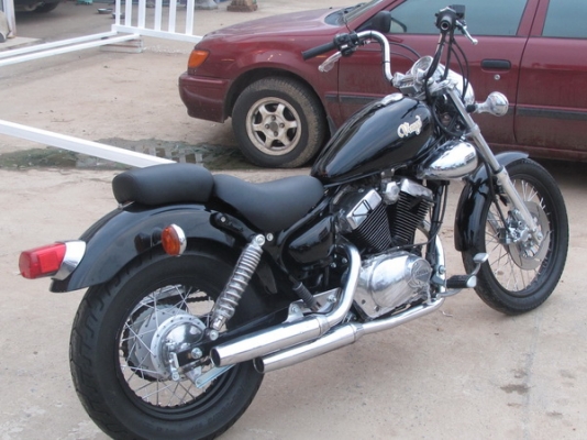 บรีส ไบค์ ช็อป// ขาย yamaha virago 250 ประกอบใหม่ เก็บงานปัดชุบ