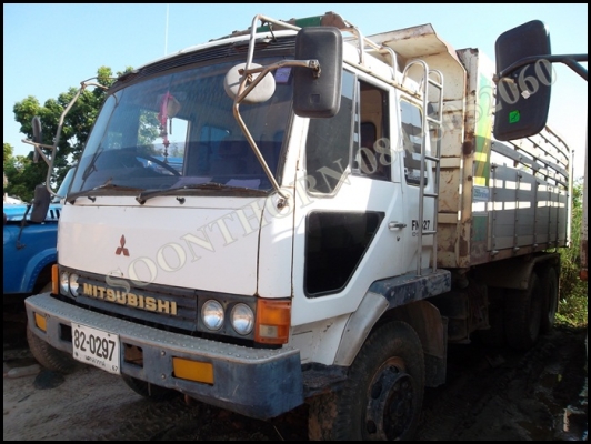 ขายด่วน รถบรรทุก 10 ล้อดั้ม MITSUBISHI FN 527MA 195 แรง สภาพสวย พร้อมใช้ ราคาสุดคุ้ม