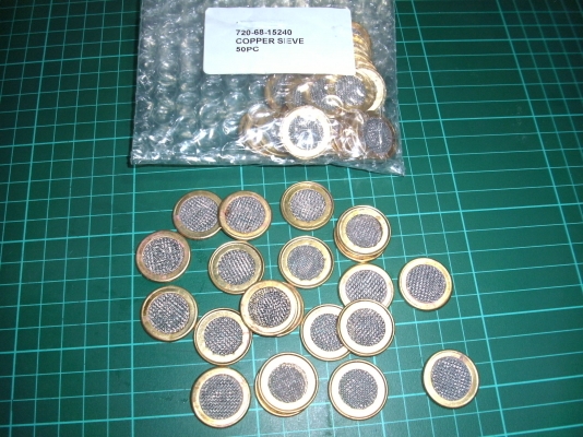 COPPER SIEVE,PART NO 720-68-15240