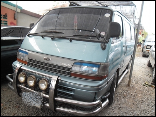 รถตู้โตโยต้า สภาพดี สวยมากๆ ราคาถูกๆ