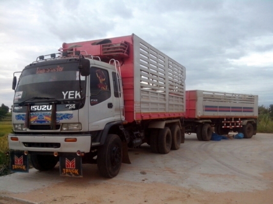 รายละเอียด ขายด่วน.. ..รถพ่วง ISUZU DECA 270 เทอร์โบยูโร 1 สภาพรถพร้อมใช้งาน