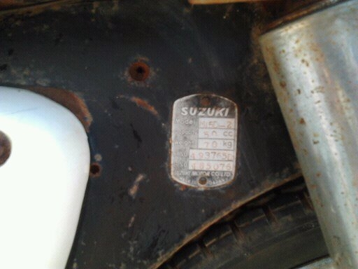 ขาย SUZUKI K 125 ทะเบียนขาด 2 ปี เอาไปต่อทะเบียนได้เลย