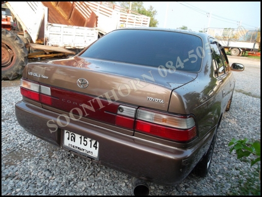 ขายด่วน รถเก๋ง TOYOTA, COROLLA 1.6 GLi โฉม สามห่วง สภาพเดิมๆ สวยมาก ใช้ได้ทันที ราคาสุดคุ้ม