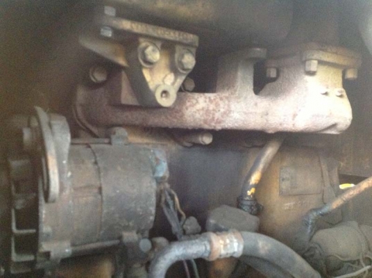 Komatsu WA510 เปลี่ยนเครื่องเป็น Komatsu PC120-5 4 สูบ+โบว์ประหยัดกว่าเดิมแรงดีกว่าเดิม