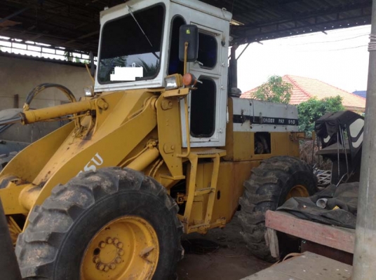 Komatsu WA510 เปลี่ยนเครื่องเป็น Komatsu PC120-5 4 สูบ+โบว์ประหยัดกว่าเดิมแรงดีกว่าเดิม