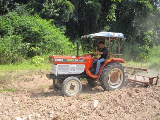 ขายด่วน รถ Kubota L1802 พร้อมผานพรวน 4 , และคราด