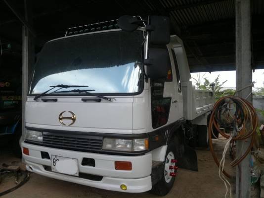 ขายรถ 6 ล้อ ดั้ม กระบะเหล็ก HINO FD3HLA เครื่อง.HO7D เบรคทิปฟี้ รถสวยรีบจองด่วน