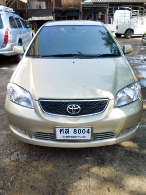 ขายรถ ครับ เพราะไม่มีที่จอด รุ่น( TOYOTA (VIOS)ตัว ท้อป - ( s ) ดีส 4 ล้อ ( AIR BAG-ABS ) รถสวย ครับ  ผู้หญิงใช้ ไมล์ดิจิตอล