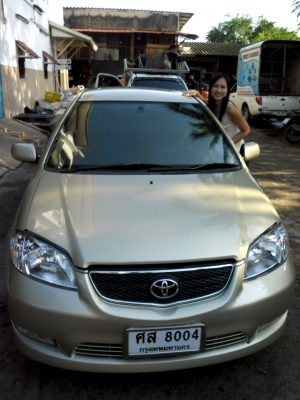 ขายรถ ครับ เพราะไม่มีที่จอด รุ่น( TOYOTA (VIOS)ตัว ท้อป - ( s ) ดีส 4 ล้อ ( AIR BAG-ABS ) รถสวย ครับ  ผู้หญิงใช้ ไมล์ดิจิตอล